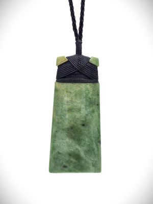 Moko Pounamu Toki NZ Genuine Kahotea Greenstone - Orini Moko Pounamu Toki NZ Genuine Kahotea Greenstone - Orini