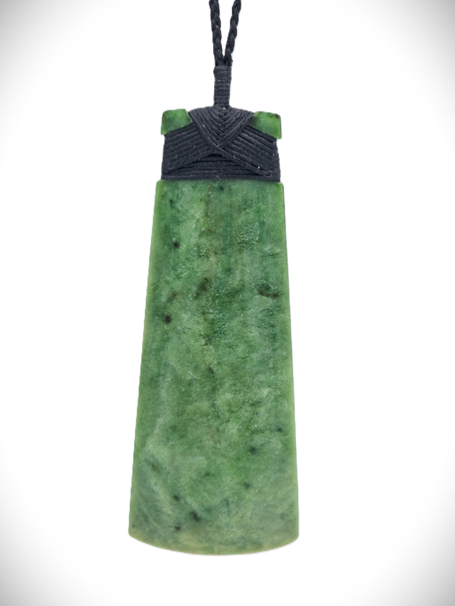 Moko Pounamu Toki NZ Genuine Kahotea Greenstone - Tatuanui