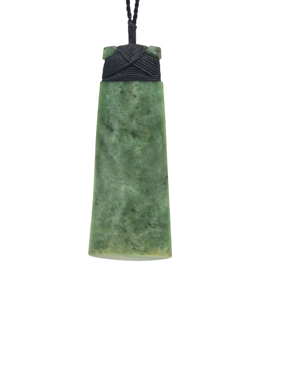 Moko Pounamu Toki NZ Genuine Kahotea Greenstone - Matahuru