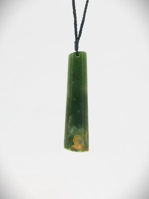 Moko Pounamu Kuru Genuine NZ Marsden Flower Greenstone - Pakuratahi Moko Pounamu Kuru Genuine NZ Marsden Flower Greenstone - Pakuratahi