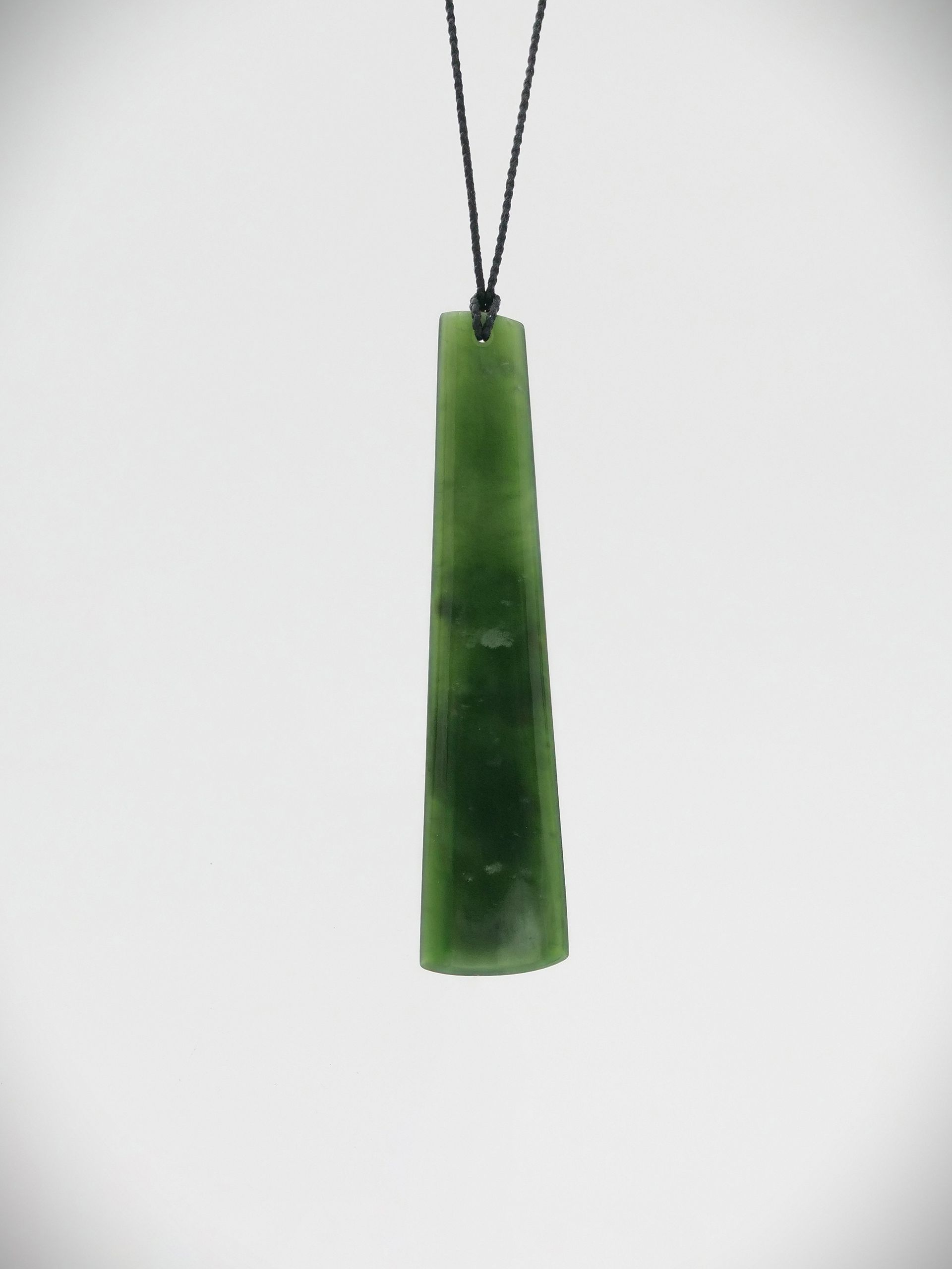 Moko Pounamu Kuru Genuine NZ Kahurangi Flower Greenstone - Ahiaruhe