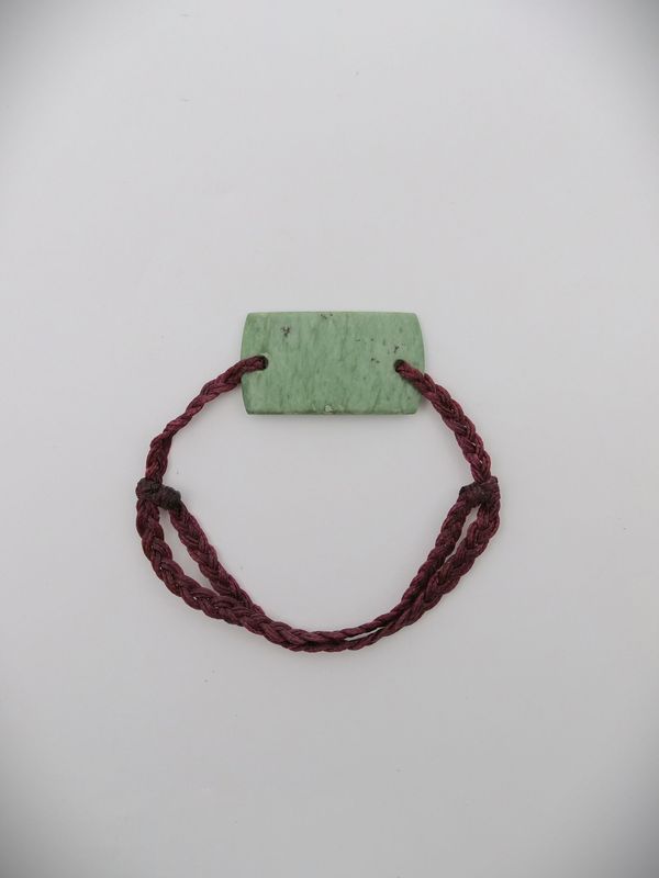 Moko Pounamu Adjustable Bracelet NZ Genuine Auhunga Greenstone 18384 Moko Pounamu Adjustable Bracelet NZ Genuine Auhunga Greenstone 18384