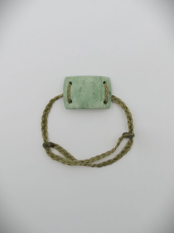 Moko Pounamu Adjustable Bracelet NZ Genuine Auhunga Greenstone 18394 Moko Pounamu Adjustable Bracelet NZ Genuine Auhunga Greenstone 18394