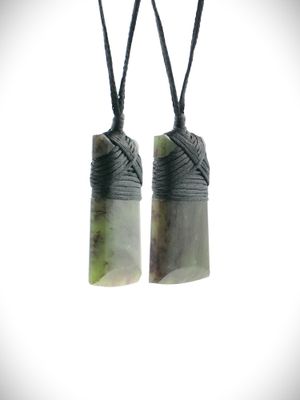 Toki Bundle - NZ Genuine Kawakawa Greenstone - 2 carvings for $120