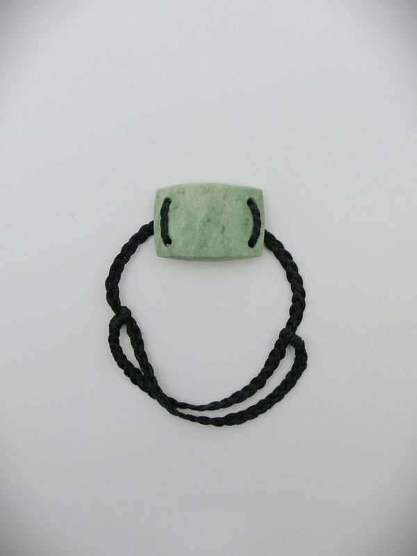 Moko Pounamu Adjustable Bracelet NZ Genuine Auhunga Greenstone 18404 Moko Pounamu Adjustable Bracelet NZ Genuine Auhunga Greenstone 18404