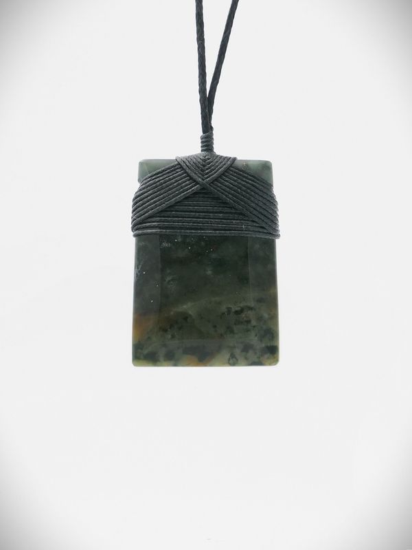 Moko Pounamu Toki NZ Genuine Hapopo Greenstone - Waipa
