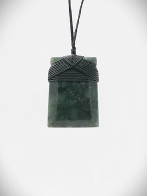 Moko Pounamu Toki NZ Genuine Hapopo Greenstone - Kopaki