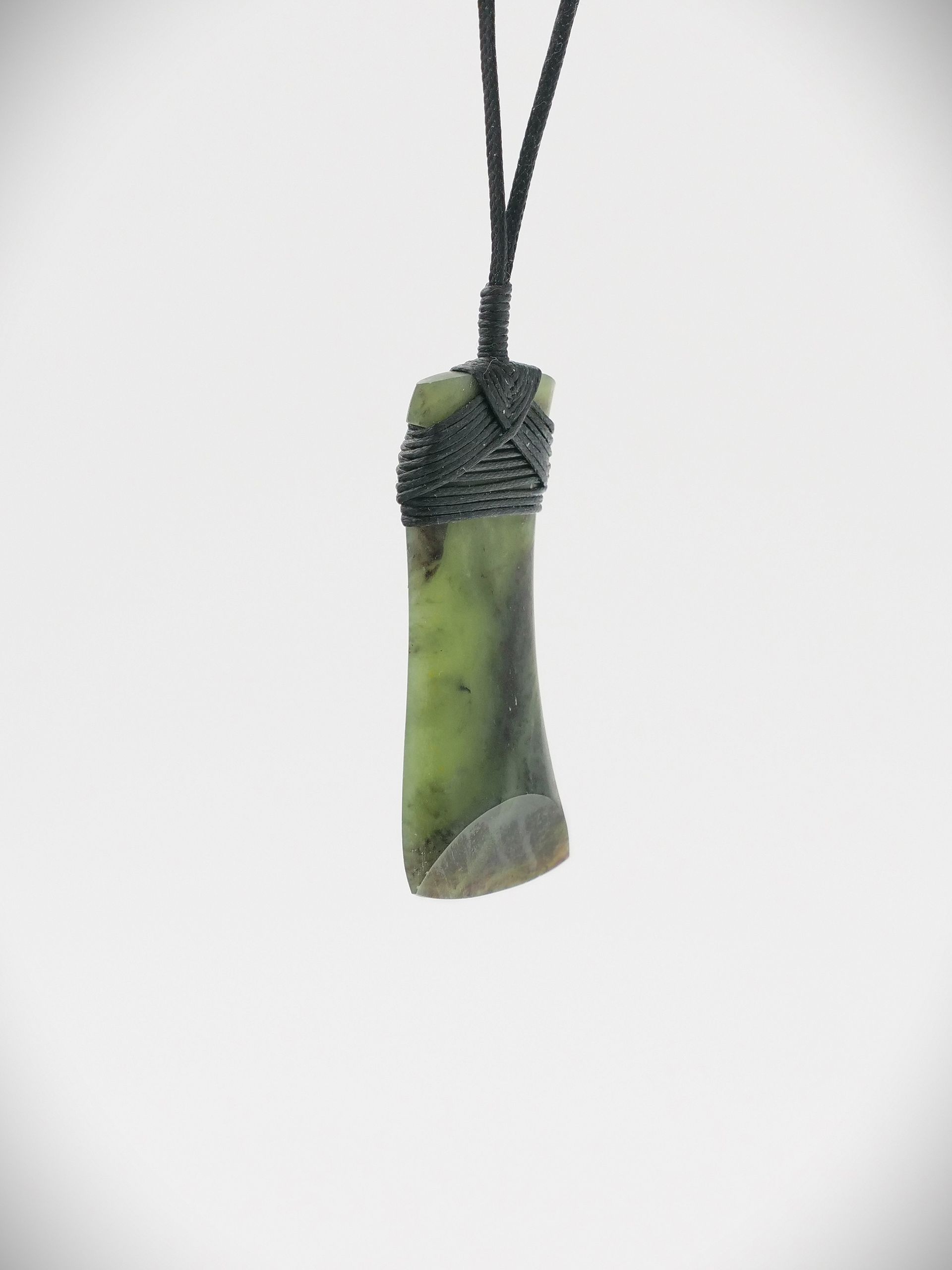 Moko Pounamu Toki NZ Genuine Totoweka Greenstone - Tora