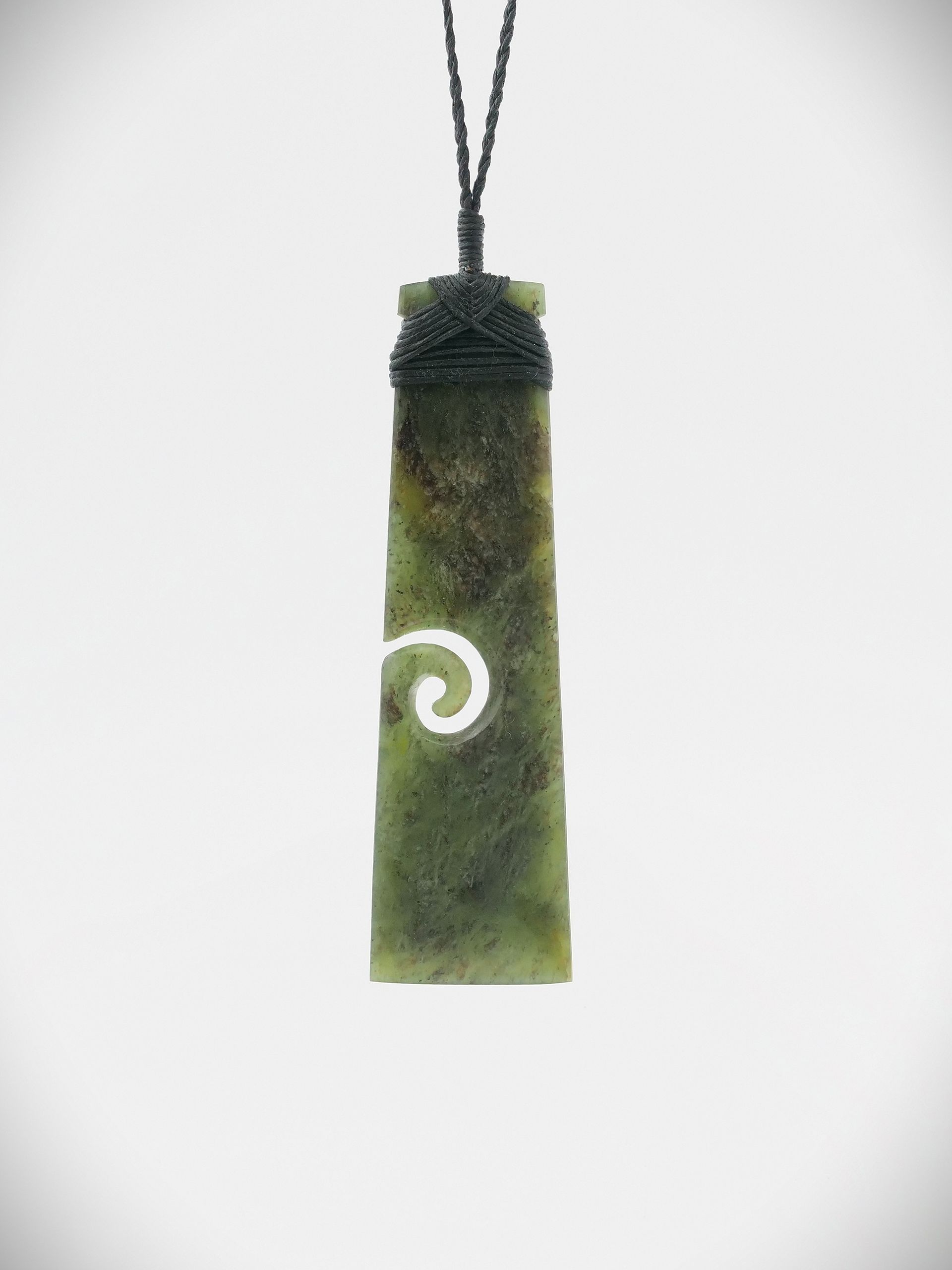 Moko Pounamu Toki NZ Genuine Totoweka Greenstone - Ngahape