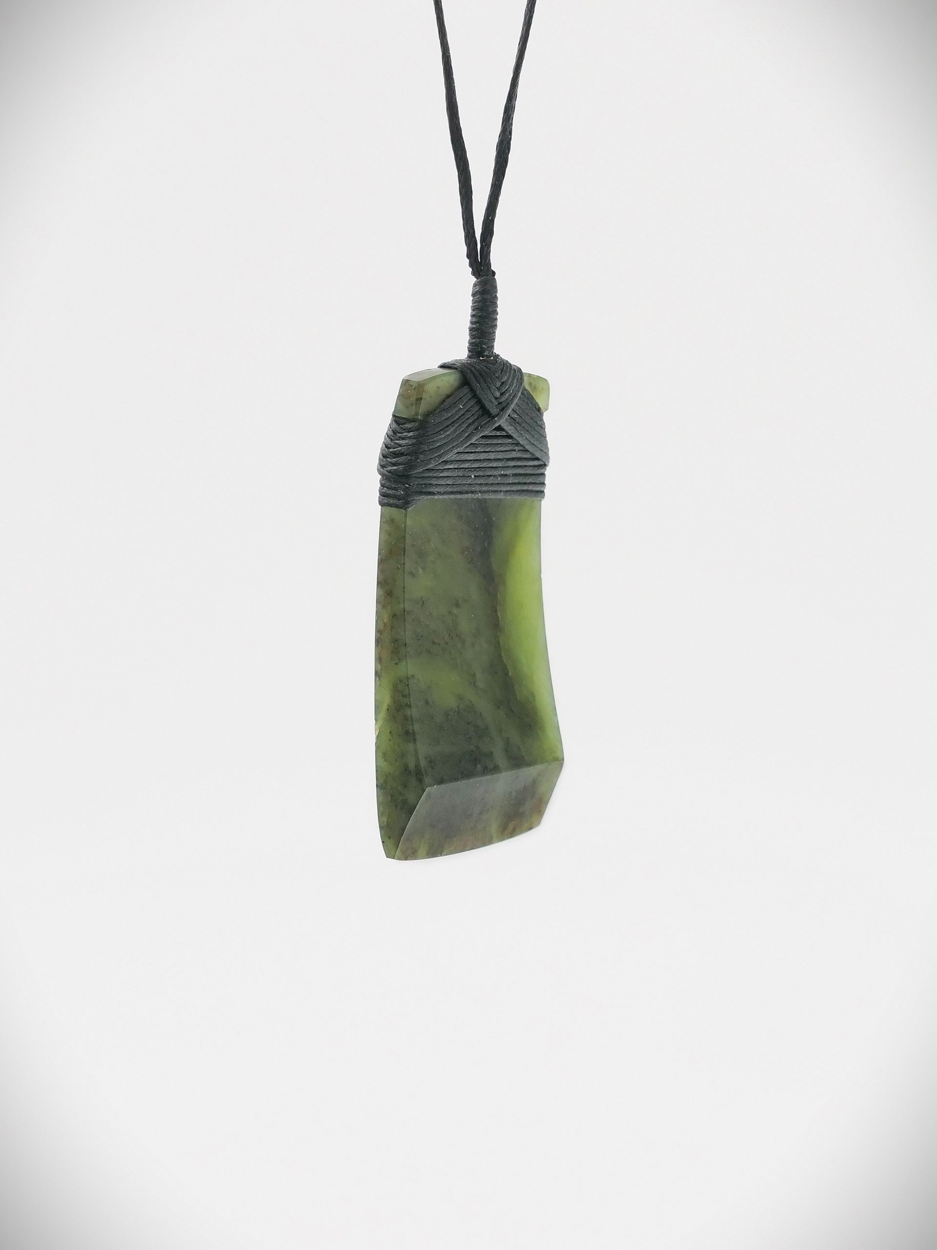 Moko Pounamu Toki NZ Genuine Totoweka Greenstone - Pirinoa