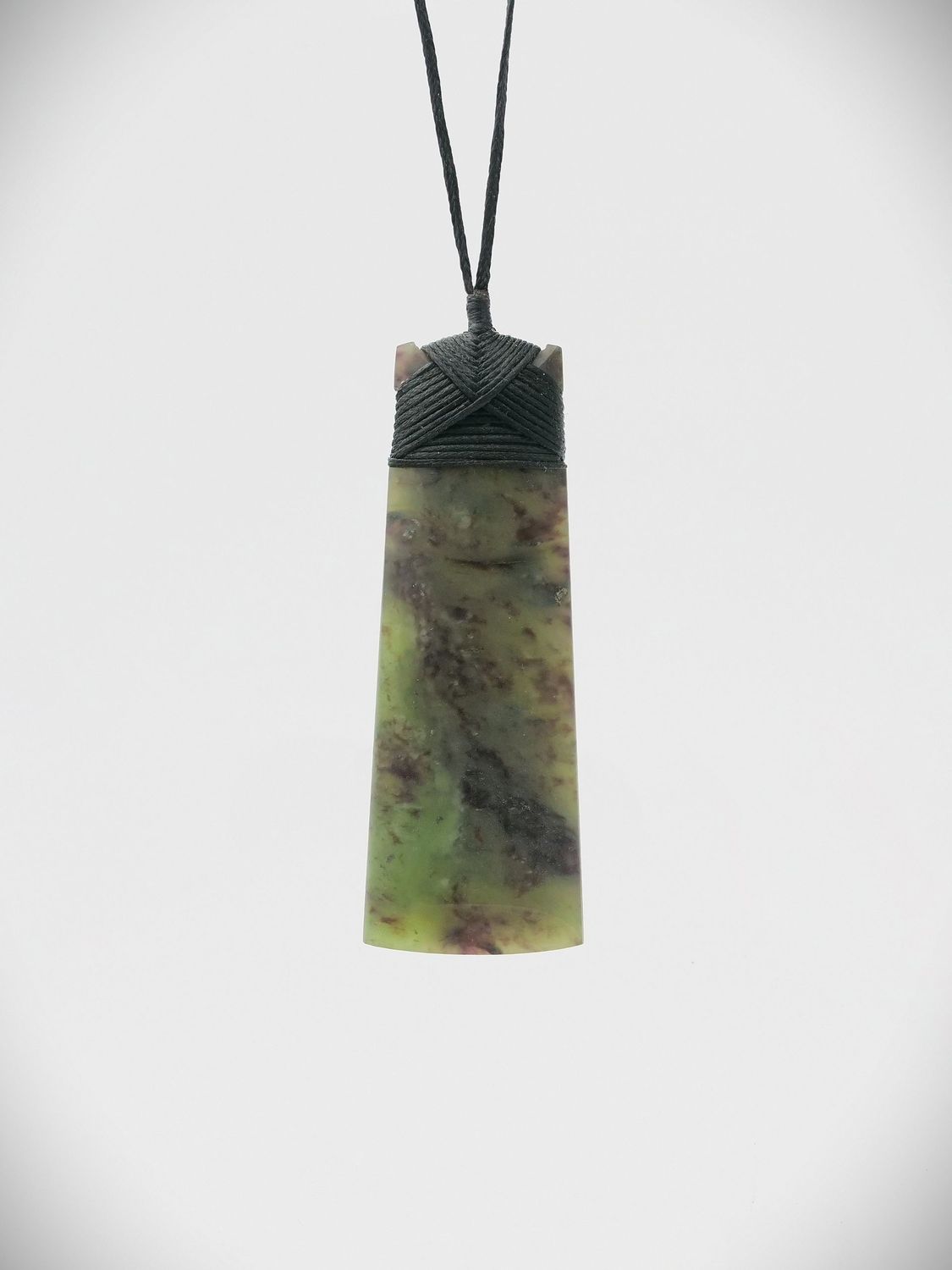 Moko Pounamu Toki NZ Genuine Totoweka Greenstone - Houpoto