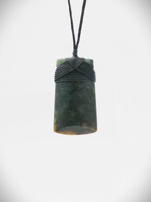 Moko Pounamu Toki NZ Genuine Hapopo Greenstone - Paengaroa