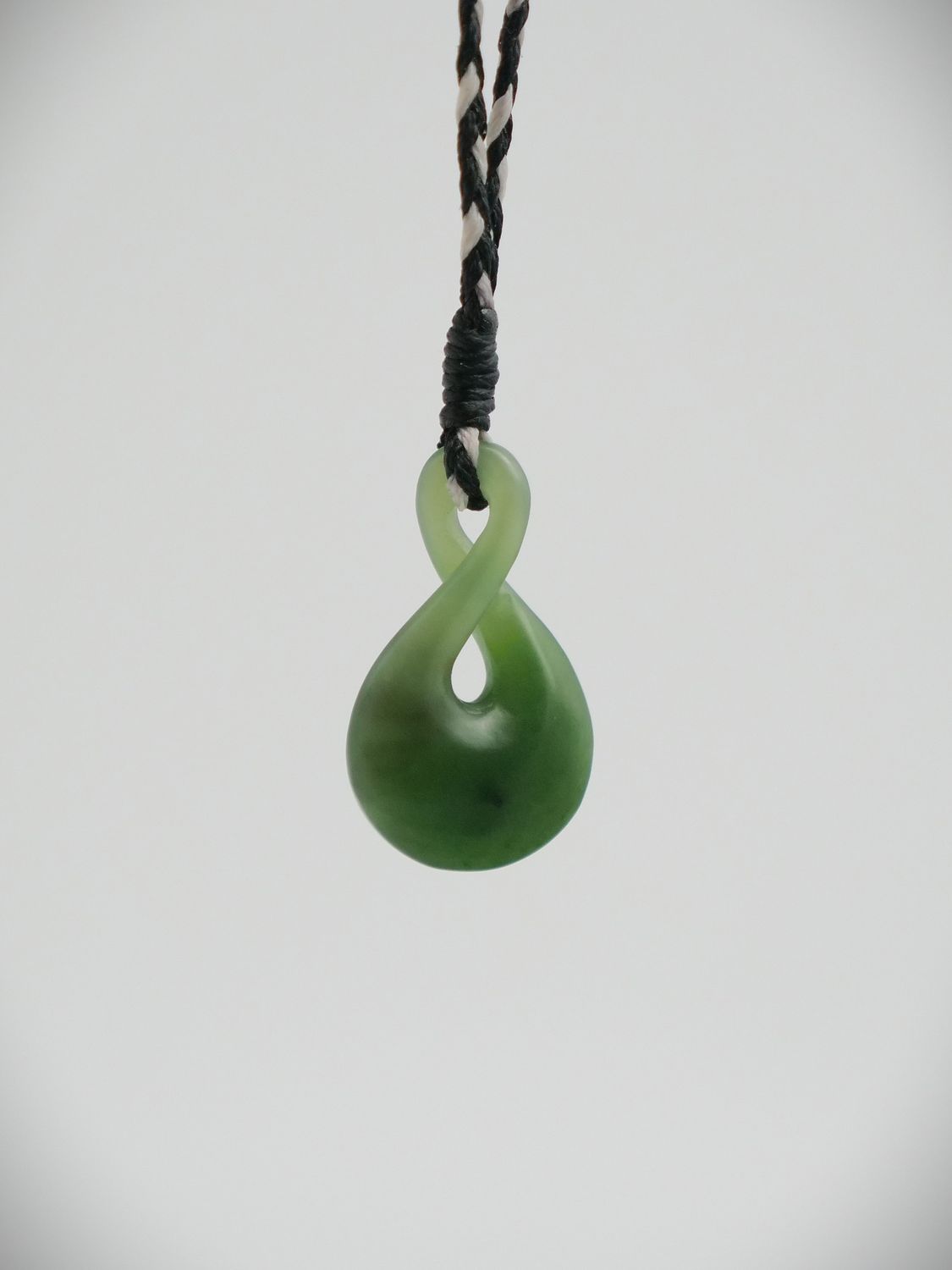Moko Pounamu All Blacks Single Pikorua Greenstone - ABST