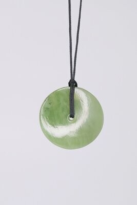 Moko Pounamu Porohita (Disc) NZ Genuine Inanga Greenstone - Lake Windermere - SALE Moko Pounamu Porohita (Disc) NZ Genuine Inanga Greenstone - Lake Windermere - SALE
