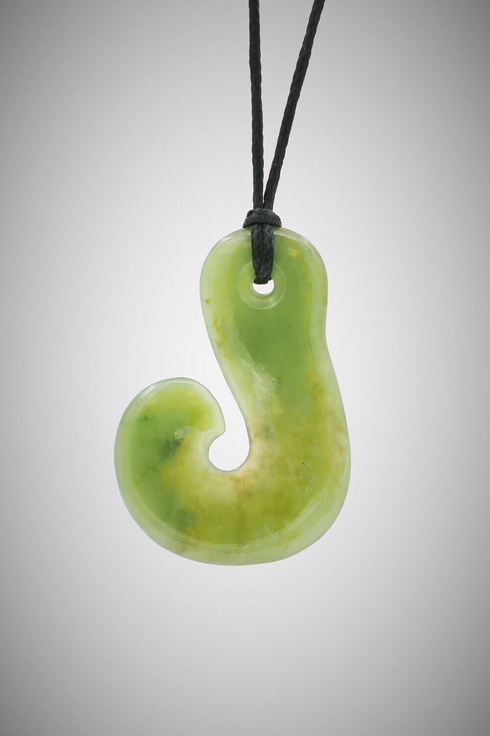 Moko Pounamu Hei Matau (Hook) NZ Genuine Inanga Greenstone - Mt Kaiparoro - SALE Moko Pounamu Hei Matau (Hook) NZ Genuine Inanga Greenstone - Mt Kaiparoro - SALE
