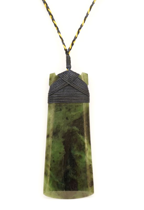 Moko Pounamu Hurricanes Genuine Greenstone Toki S/M/L