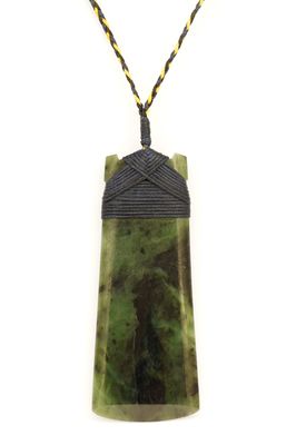 Moko Pounamu Hurricanes Genuine Greenstone Toki S/M/L