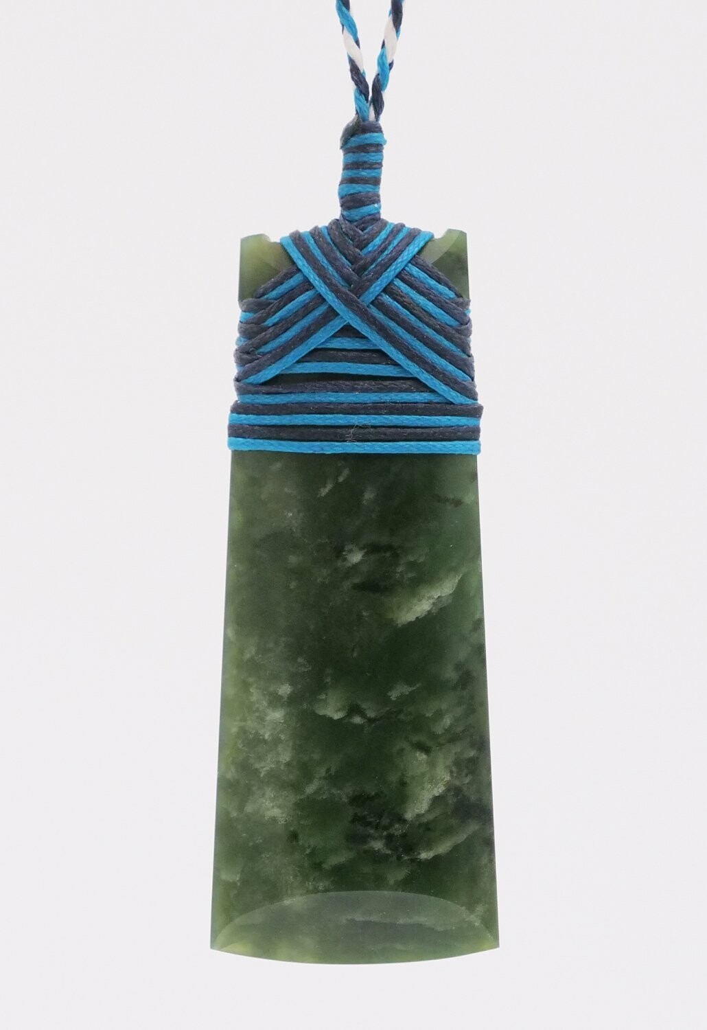 Moko Pounamu Blues Genuine Greenstone Toki - S/M/L, Super Rugby Franchise: Large