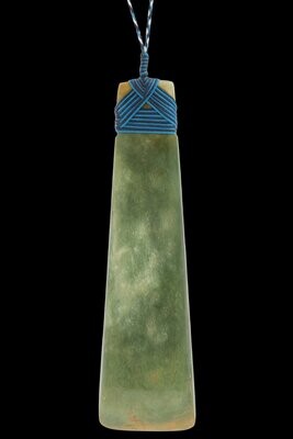 Moko Pounamu Toki NZ Genuine Marsden Flower Greenstone - Ngahere Moko Pounamu Toki NZ Genuine Marsden Flower Greenstone - Ngahere