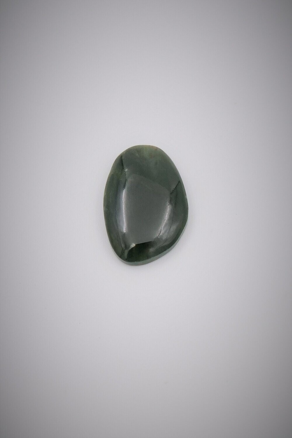 Moko Pounamu Kawakawa Greenstone Free Form Cabochon #25 Moko Pounamu Kawakawa Greenstone Free Form Cabochon #25