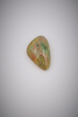 Moko Pounamu Kahurangi Flower Greenstone Free Form Cabochon #59 Moko Pounamu Kahurangi Flower Greenstone Free Form Cabochon #59