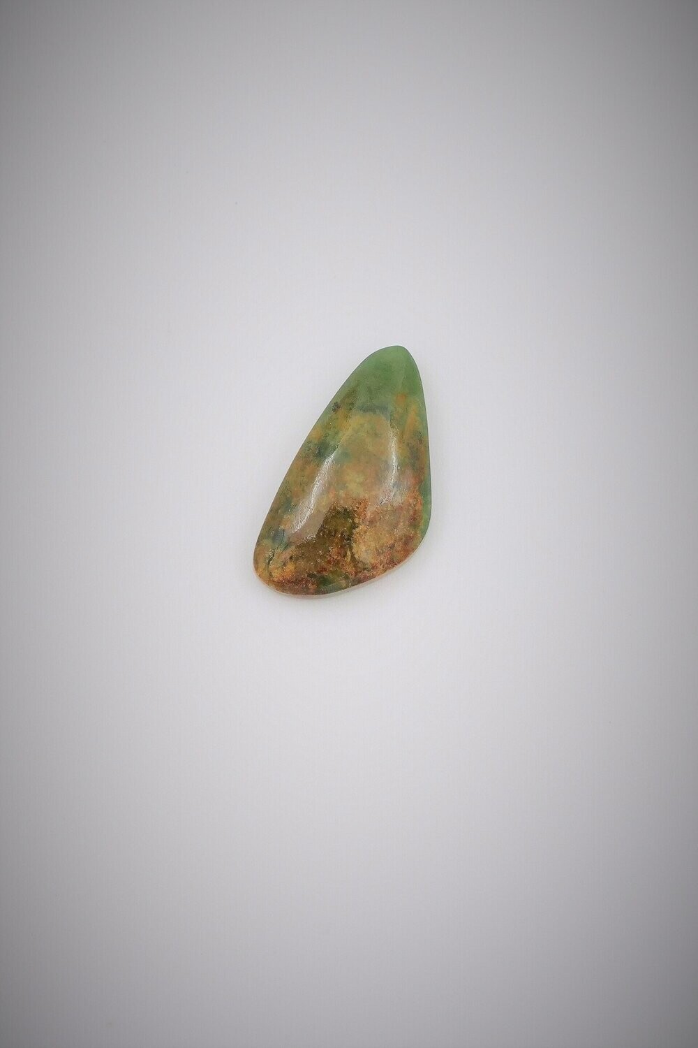 Moko Pounamu Kahurangi Flower Greenstone Free Form Cabochon #64 Moko Pounamu Kahurangi Flower Greenstone Free Form Cabochon #64
