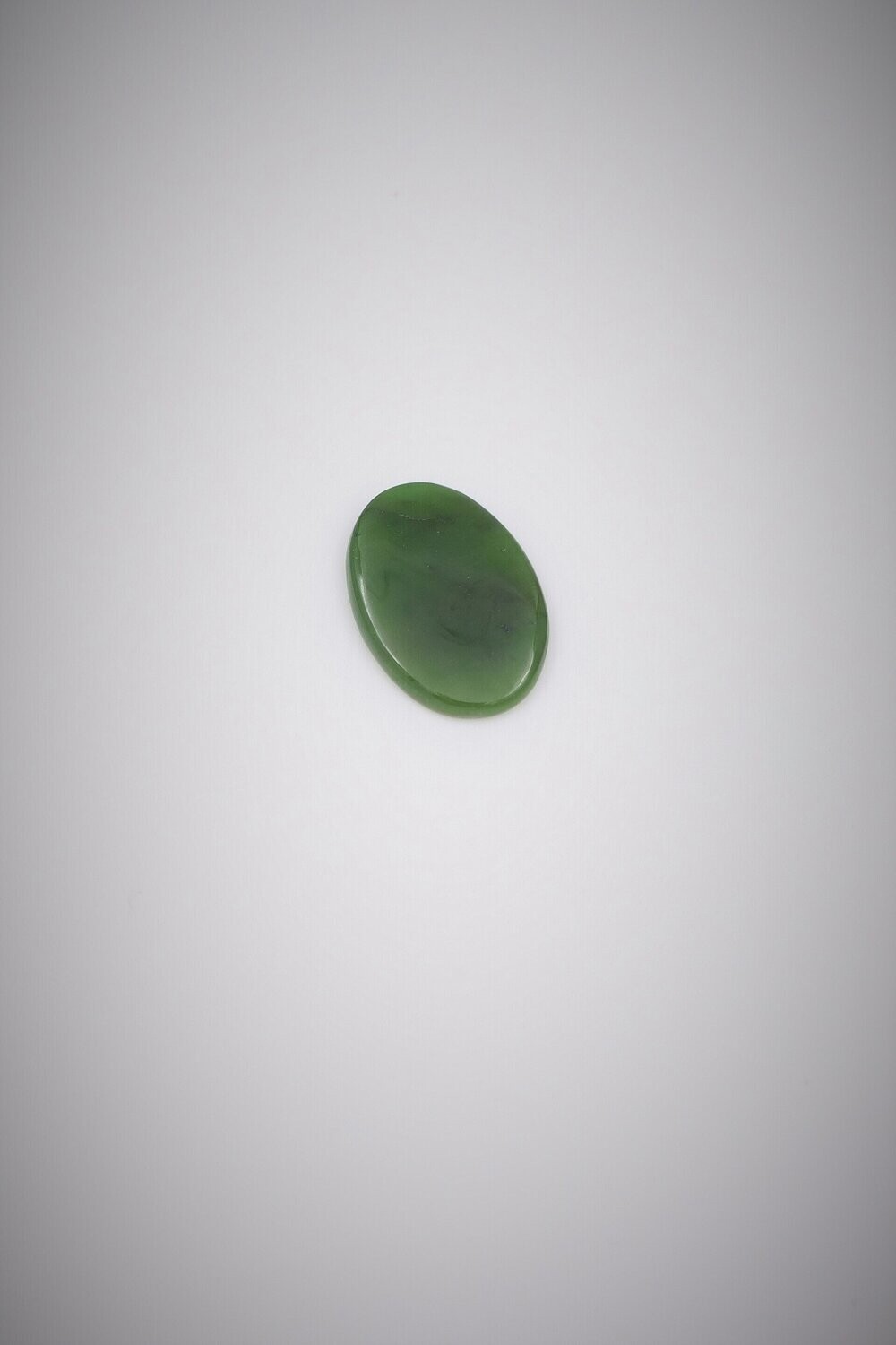 Moko Pounamu Kahurangi Greenstone Oval Cabochon #113 Moko Pounamu Kahurangi Greenstone Oval Cabochon #113