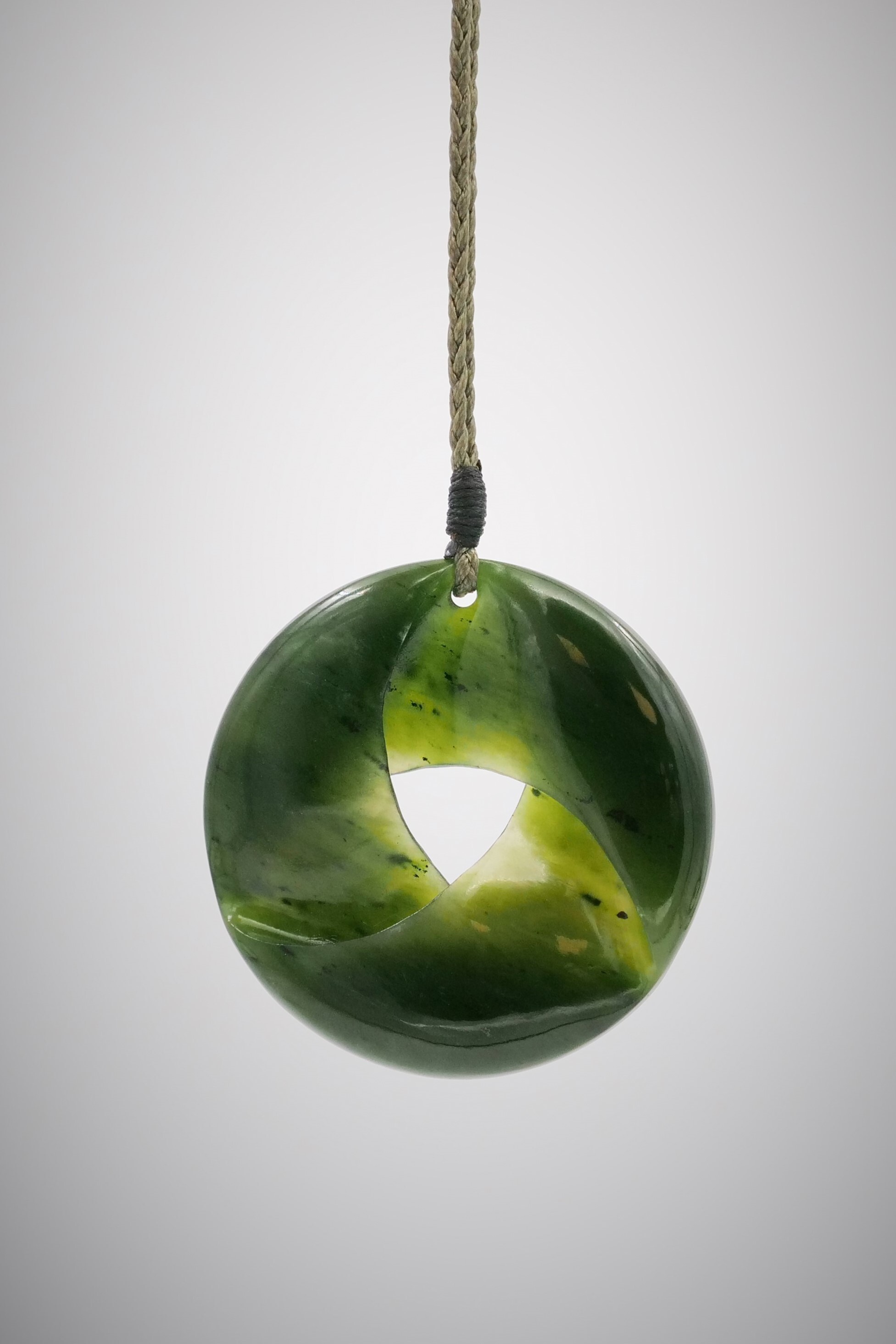 Moko Pounamu Southern Cross NZ Genuine Kawakawa Greenstone - Rotomaninitua