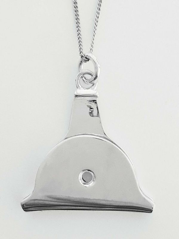 Moko Pounamu Sterling Silver Shepherds Whistle  - SW3