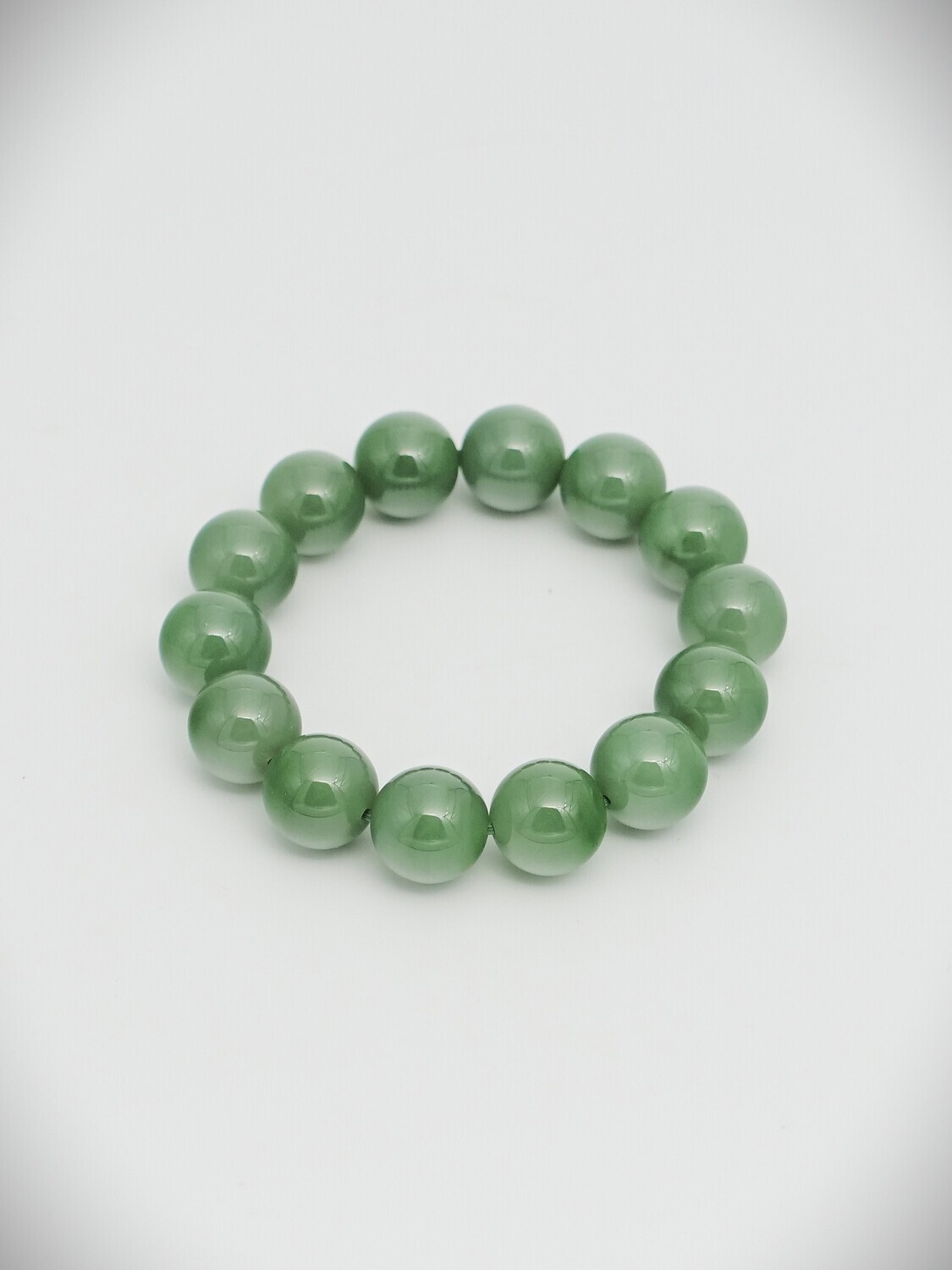 Moko Pounamu Bracelet NZ Genuine Inanga Greenstone - Opihi Moko Pounamu Bracelet NZ Genuine Inanga Greenstone - Opihi