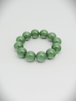 Moko Pounamu Bracelet NZ Genuine Inanga Greenstone - Whangataura Moko Pounamu Bracelet NZ Genuine Inanga Greenstone - Whangataura