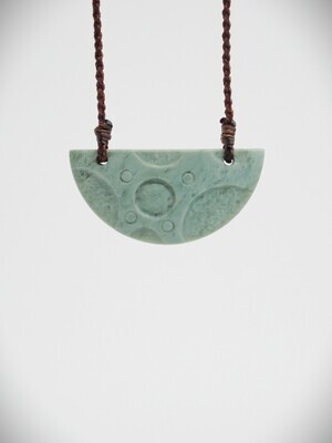 Moko Pounamu Kouma Breastplate NZ Genuine Auhunga Greenstone - Mangarakau Moko Pounamu Kouma Breastplate NZ Genuine Auhunga Greenstone - Mangarakau