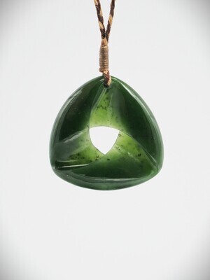 Moko Pounamu Southern Cross NZ Genuine Kawakawa Greenstone - Wanganui
