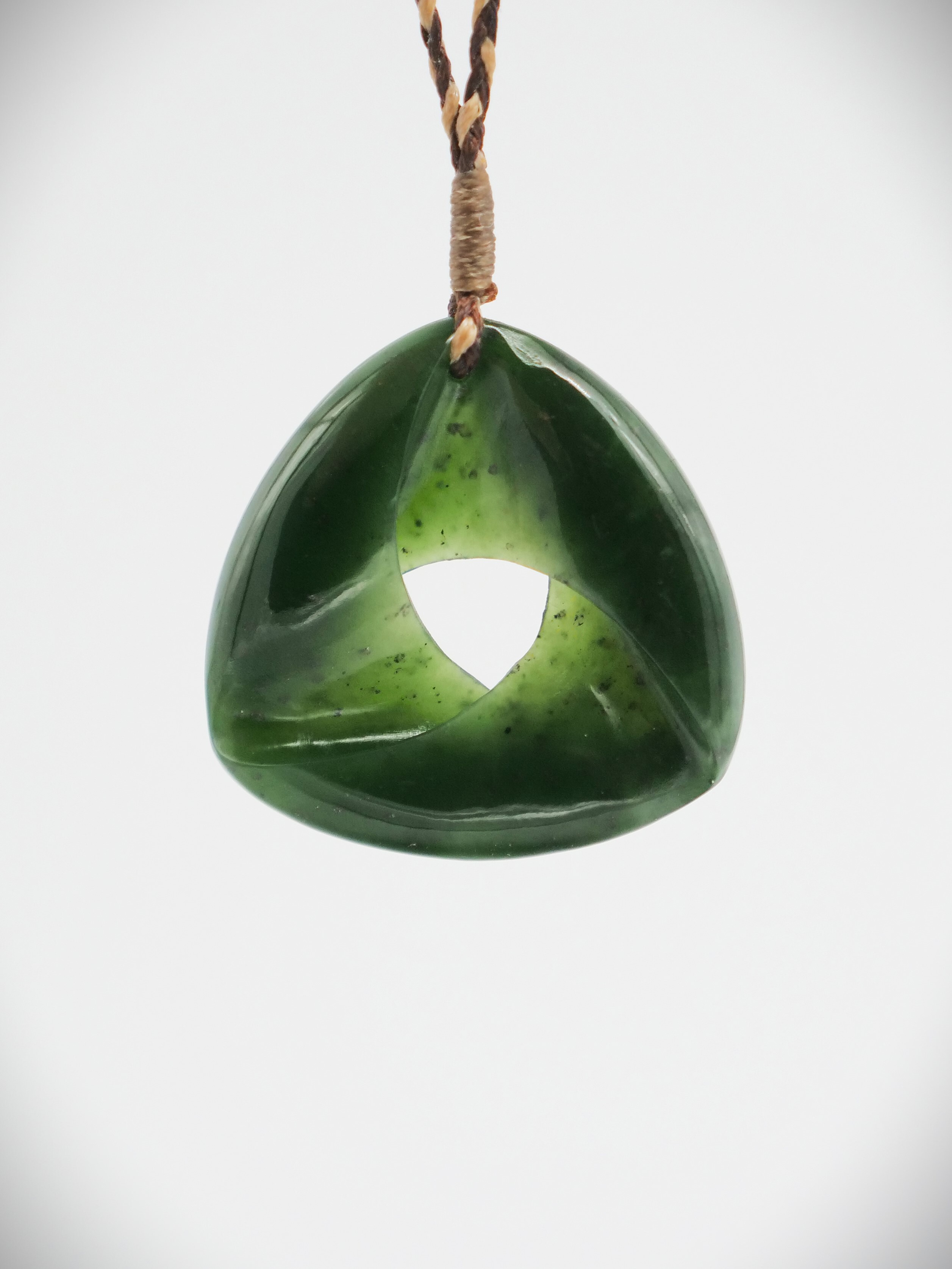 Moko Pounamu Southern Cross NZ Genuine Kawakawa Greenstone - Wanganui