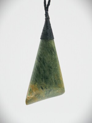 Moko Pounamu Toki NZ Genuine Marsden Flower Greenstone - Rapahoe Moko Pounamu Toki NZ Genuine Marsden Flower Greenstone - Rapahoe