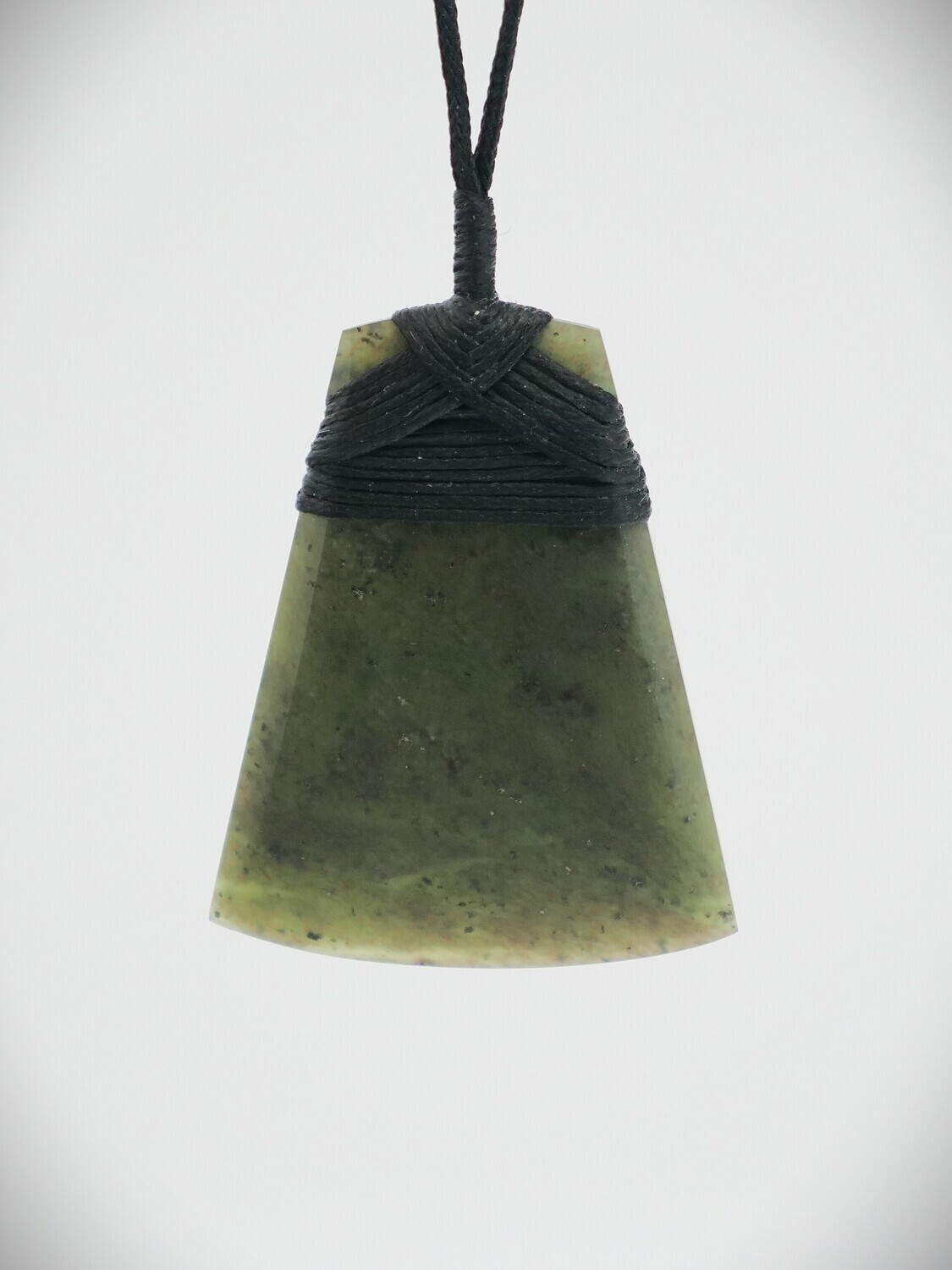 Moko Pounamu Toki NZ Genuine Totoweka Greenstone - Moenui Moko Pounamu Toki NZ Genuine Totoweka Greenstone - Moenui