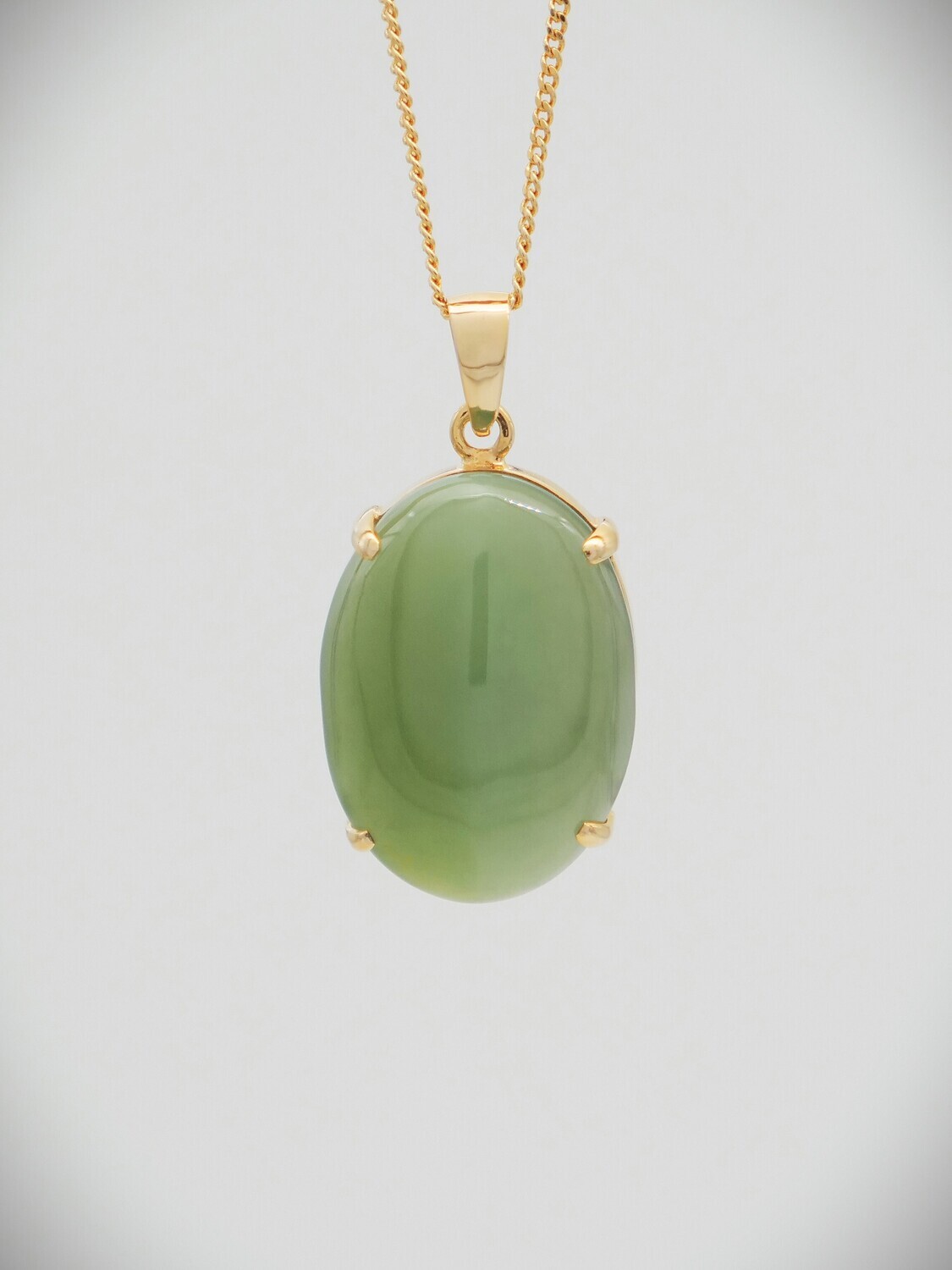 Moko Pounamu NZ Genuine Inanga Greenstone and 14ct Gold Cats Eye Pendant 10761 Moko Pounamu NZ Genuine Inanga Greenstone and 14ct Gold Cats Eye Pendant 10761