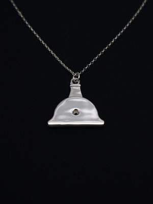 Moko Pounamu Sterling Silver Shepherds Whistle Small SW4