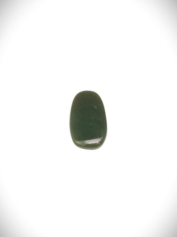 Moko Pounamu Dark Inanga Greenstone Free Form Cabochon #147