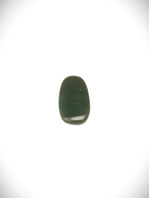 Moko Pounamu Dark Inanga Greenstone Free Form Cabochon #147 Moko Pounamu Dark Inanga Greenstone Free Form Cabochon #147