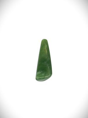 Moko Pounamu Kahurangi Flower Greenstone Free Form Cabochon #185 Moko Pounamu Kahurangi Flower Greenstone Free Form Cabochon #185