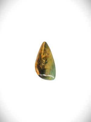 Moko Pounamu Raukaraka Greenstone Free Form Cabochon #183 Moko Pounamu Raukaraka Greenstone Free Form Cabochon #183