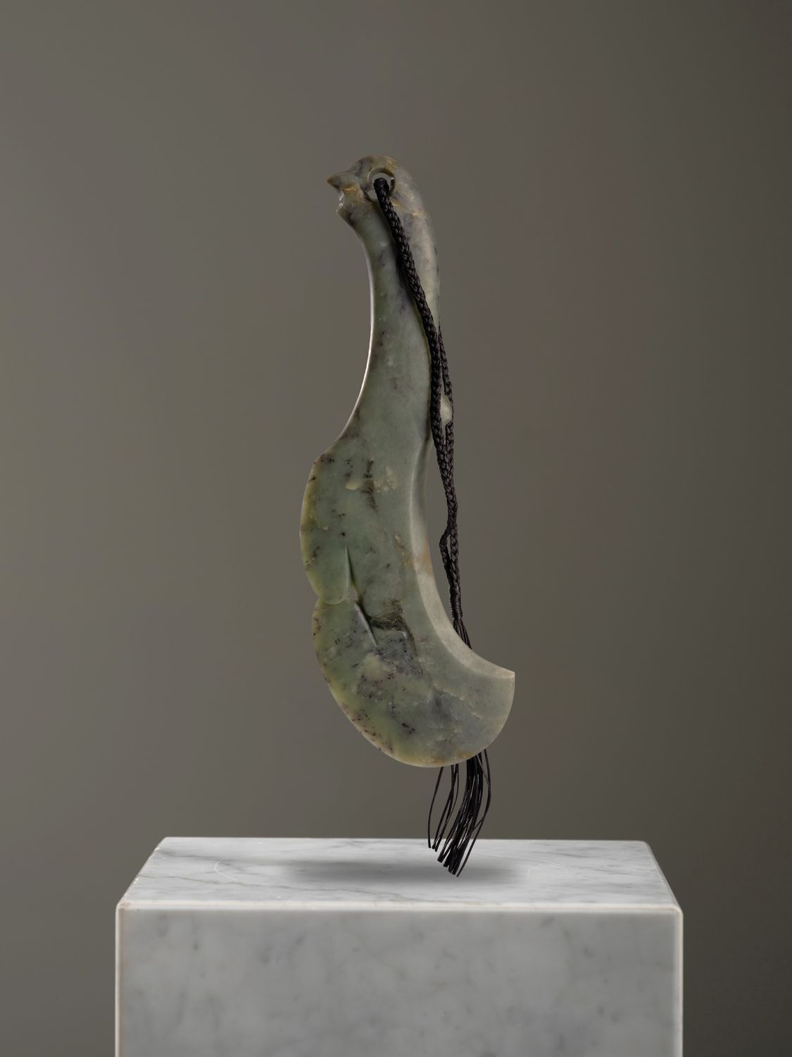 Moko Pounamu Wahaika Sculpture NZ Genuine Hapopo Greenstone - Opuke Moko Pounamu Wahaika Sculpture NZ Genuine Hapopo Greenstone - Opuke