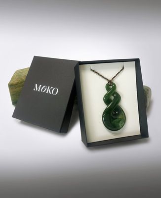Gift packaging - Black MOKO Box - only available with carving or jewellery purchase