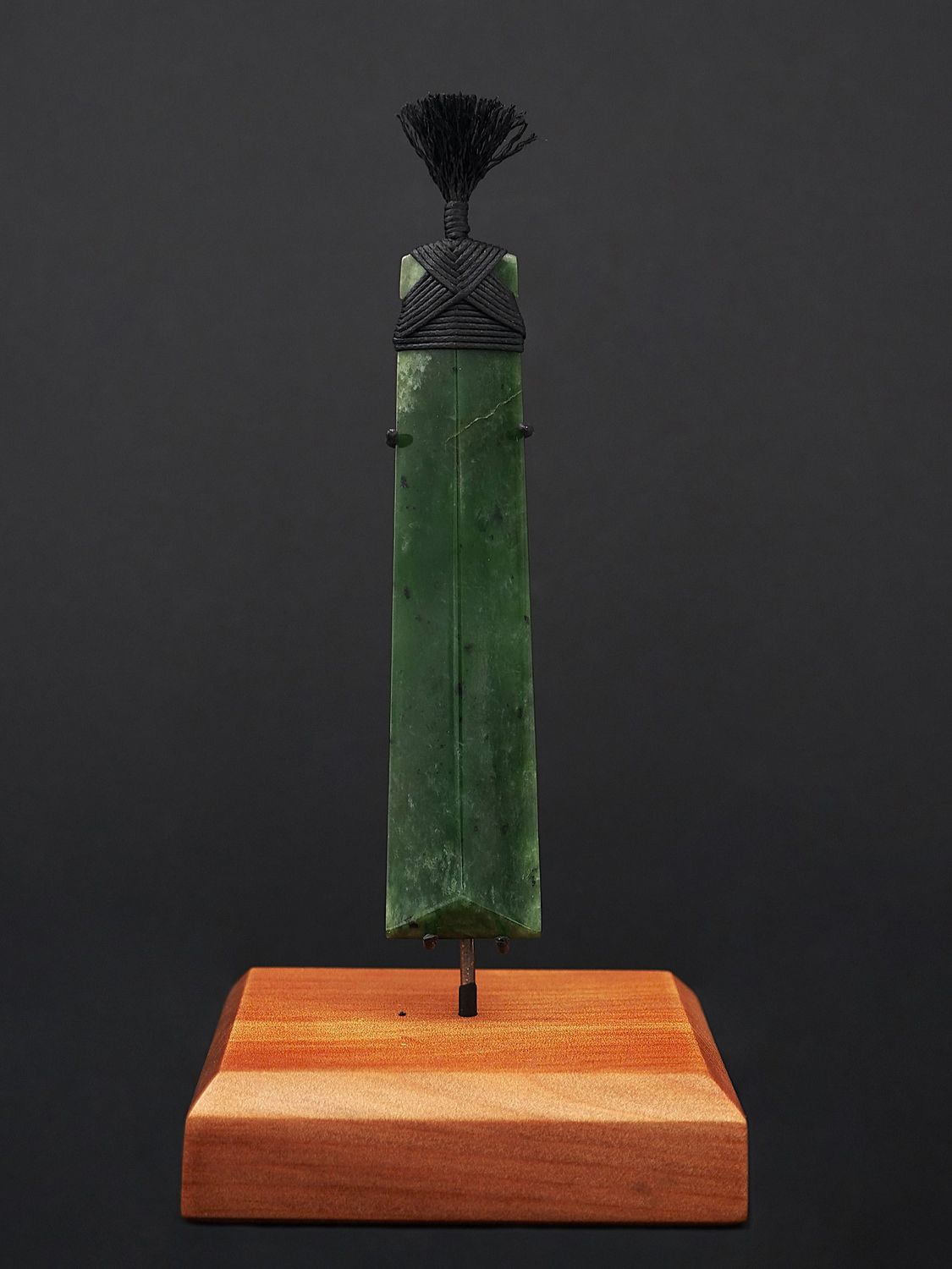 Moko Pounamu Toki NZ Genuine Kawakawa Greenstone - Whangamoa Moko Pounamu Toki NZ Genuine Kawakawa Greenstone - Whangamoa
