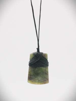 Moko Pounamu Toki NZ Genuine Totoweka Greenstone - Pakihi Moko Pounamu Toki NZ Genuine Totoweka Greenstone - Pakihi