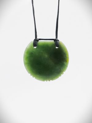 Moko Pounamu Kouma (Breastplate) NZ Genuine Hapopo Greenstone - Whirinaki Moko Pounamu Kouma (Breastplate) NZ Genuine Hapopo Greenstone - Whirinaki