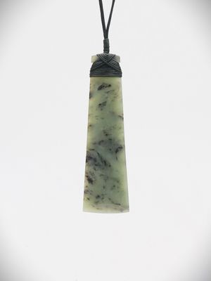 Moko Pounamu Toki NZ Genuine Hapopo Greenstone - Tuhara Moko Pounamu Toki NZ Genuine Hapopo Greenstone - Tuhara