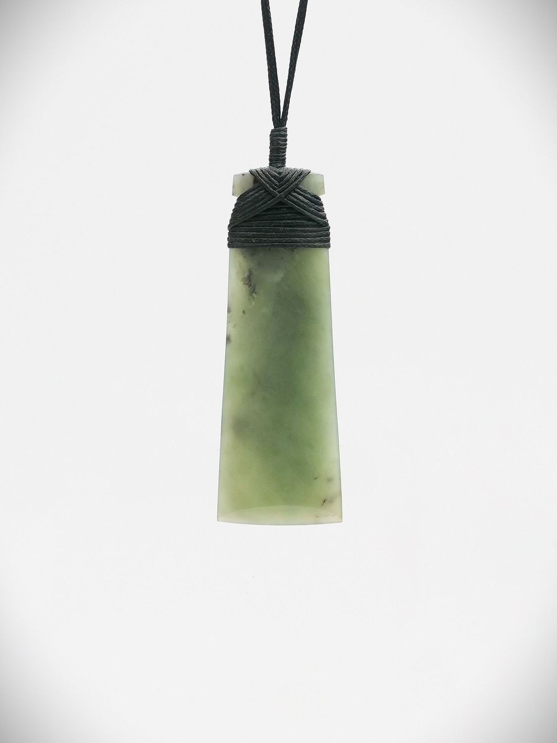 Moko Pounamu Toki NZ Genuine Hapopo Greenstone - Mangahanea