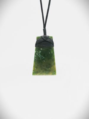 Moko Pounamu Toki NZ Genuine Hapopo Greenstone - kahuitara Moko Pounamu Toki NZ Genuine Hapopo Greenstone - kahuitara